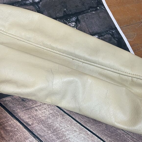 Vintage Howe Athletic Leather Wool Varsity Letterman Jacket Size XL Blank Plain - Picture 9 of 9